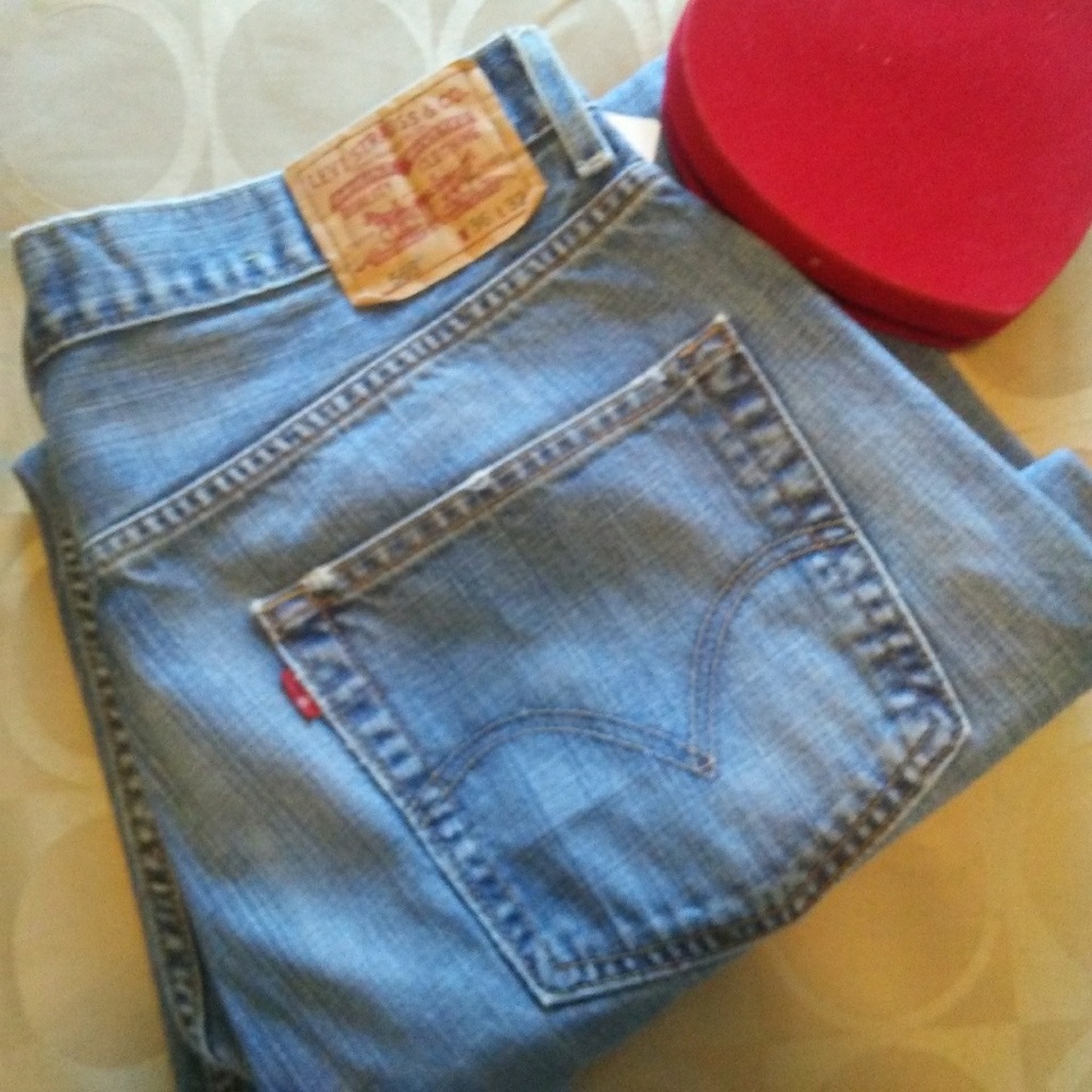 LEVI'S 569 Loose Straight Jeans, Size 36 - Picture 3 of 8